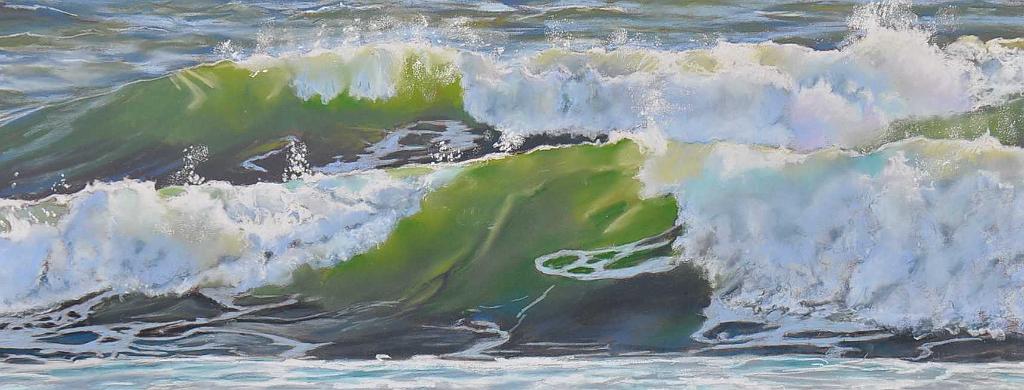 vague beg-meil2.jpg - Pastel 30 x 70
